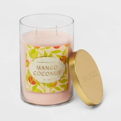 Glass Jar Mango Coconut Candle - Opalhouse™ 4 Glass Jar Mango Coconut Candle - Opalhouse™ - Image 2