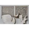 Metal Floral Embossed Wall Decor Set Of 4 Gray - Olivia & May -Home Decor Shop GUEST 022a52e1 1a8f 43c0 91e8 b3eaacc826e6