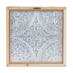 Metal Floral Embossed Wall Decor Set Of 4 Gray - Olivia & May 36 Metal Floral Embossed Wall Decor Set Of 4 Gray - Olivia & May -Home Decor Shop GUEST 0295f111 f031 4c87 8dfb df62dd7c3bf7