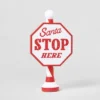 Santa Stop Here LED Tabletop Sign Red/White - Wondershop™ -Home Decor Shop GUEST 03d20aa0 6321 4db7 8fd7 337e4e1ea957