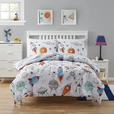 Floating In Space Kids Printed Bedding Set Includes Sheet Set By Sweet Home Collection 7 Floating In Space Kids Printed Bedding Set Includes Sheet Set By Sweet Home Collection - Image 5
