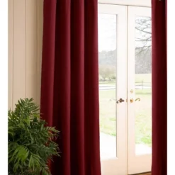 Madison Double-Blackout Back-Tab Curtain Pair, 40"W X 54"L Per Panel