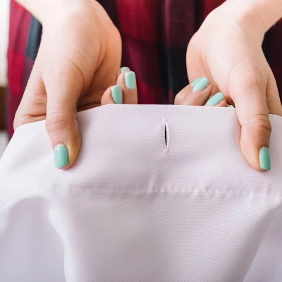 Iveta Abolina La Jardin Noir I Shower Curtain Black - Deny Designs 5 Iveta Abolina La Jardin Noir I Shower Curtain Black - Deny Designs - Image 3