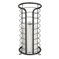 MDesign Metal Free Standing Toilet Paper Stand, Holds 3 Rolls 27 MDesign Metal Free Standing Toilet Paper Stand, Holds 3 Rolls -Home Decor Shop GUEST 0767cac5 9fa6 4b43 95b1 c0f337419a9f