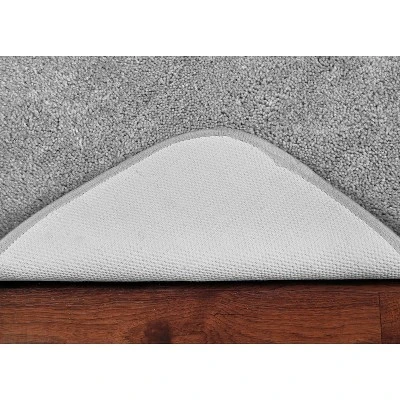 3pc Traditional Nylon Washable Bathroom Rug Set Platinum - Garland Rug 8 3pc Traditional Nylon Washable Bathroom Rug Set Platinum - Garland Rug - Image 6