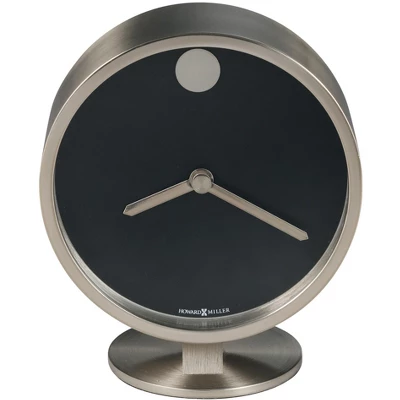 Howard Miller 645821 Howard Miller Aurora Tabletop Clock 645821 Nickel 3 Howard Miller 645821 Howard Miller Aurora Tabletop Clock 645821 Nickel