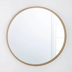 34" Round Decorative Wall Mirror - Threshold™ Designed With Studio McGee -Home Decor Shop GUEST 0863c0f7 0d4c 4204 bff4 0d1b76d9bba5
