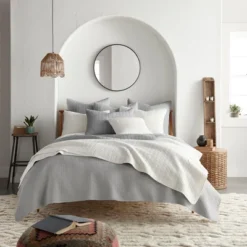 Mills Waffle Quilt And Pillow Sham Set - Levtex Home -Home Decor Shop GUEST 08754047 f519 4889 934c 065436db9cb9