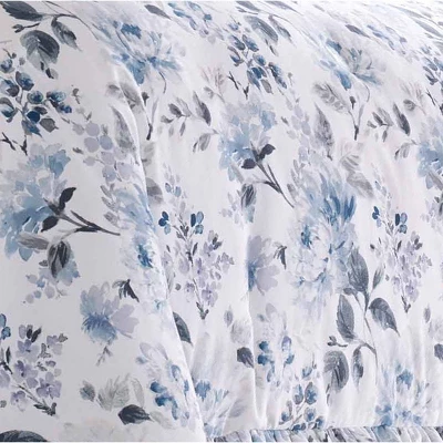 Laura Ashley Chloe Duvet Cover Set Blue 8 Laura Ashley Chloe Duvet Cover Set Blue - Image 6