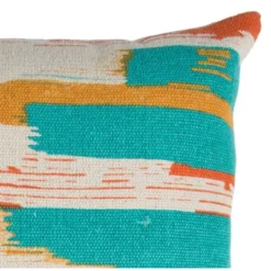 20"x20" Oversize Boho Ikat Square Throw Pillow - Rizzy Home -Home Decor Shop GUEST 09670969 a975 4571 b2b1 7cb09d117814