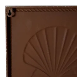 Set Of 4 Metal Sea Horse Speckled Wall Decors With Starfish Shell And Coral Designs Cream - Olivia & May -Home Decor Shop GUEST 098fb6e8 e32b 492c 899c 38cbce0ee167