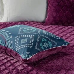 Blair Full/Queen 3pc Reversible Comforter Mini Set Navy/Purple -Home Decor Shop GUEST 0b3c3e2a d46d 4176 a926 32e289e53421