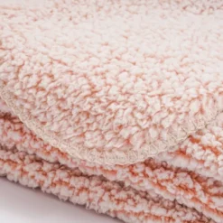 50"x60" Frosted Cozy Faux Shearling Throw Blanket - Freshmint