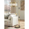 Possini Euro Design Modern Arc Floor Lamp 66" Tall Warm Gold Matte Black 4-Light Frosted Rain Pattern Glass For Living Room House 1 Possini Euro Design Modern Arc Floor Lamp 66" Tall Warm Gold Matte Black 4-Light Frosted Rain Pattern Glass For Living Room House -Home Decor Shop GUEST 0be4b472 19c9 462f ad48 d0dd3c8220b0