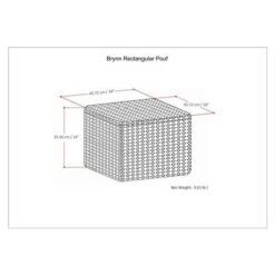 Dougan Square Moroccan Inspired Pouf Black/Natural Cotton - WyndenHall -Home Decor Shop GUEST 0c38c337 0b3a 4a52 8975 42008249cb08