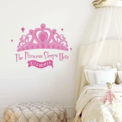 Princess Sleeps Here Peel And Stick Giant Wall Decal - RoomMates -Home Decor Shop GUEST 0dae0764 7140 4c18 9428 dcfeca0dd810