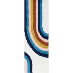 NuLOOM Ela Half Rainbow Shag Area Rug -Home Decor Shop GUEST 0e9bbac0 cbee 4846 bbcf e941baabfffc