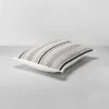 Textured Stripe Pillow Sham Dark Gray/Cream - Hearth & Hand™ With Magnolia -Home Decor Shop GUEST 0f13ca7b 719d 41c4 b902 7d206cc70b43