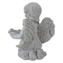 Northlight 9" Kneeling Angel With Flower Bird Feeder Outdoor Garden Statue -Home Decor Shop GUEST 0fdc1ffc c189 47f2 9c01 af1df6de366d