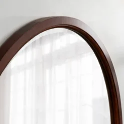 32" X 32" Hogan Round Framed Decorative Wall Mirror Walnut Brown - Kate & Laurel All Things Decor 13 32" X 32" Hogan Round Framed Decorative Wall Mirror Walnut Brown - Kate & Laurel All Things Decor -Home Decor Shop GUEST 109997ea 278e 4c92 bbcb 7dce0a6d7401