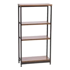 IRIS Wood And Metal Shelf Brown/Black -Home Decor Shop GUEST 10aa6c16 6bb2 4c40 971b 6ed03701ec93