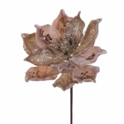 Vickerman 15" Deluxe Magnolia Stem -Home Decor Shop GUEST 10e5cf8f ba03 4f91 8793 54bebe897a3a