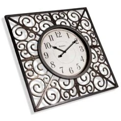 20" Wall Clock With Open Case Frame - Westclox -Home Decor Shop GUEST 11558690 139e 4984 9039 5821c9bb363e
