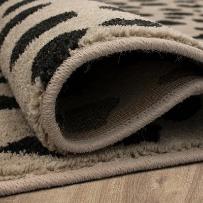 Daffodil Leopard Print Woven Rug - Threshold™ 7 Daffodil Leopard Print Woven Rug - Threshold™ - Image 5