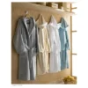 Turkish Terry Hood Bath Robe Ice Blue - Cassadecor