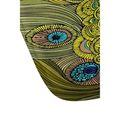 24" X 36" Mr Pavo Real Bath Rug Blue - Deny Designs 4 24" X 36" Mr Pavo Real Bath Rug Blue - Deny Designs - Image 2