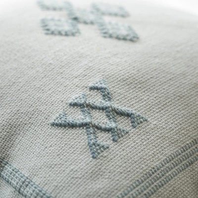 DEERLUX 16" Throw Pillow Cover With Southwest Pattern And Corner Tassels 9 DEERLUX 16" Throw Pillow Cover With Southwest Pattern And Corner Tassels - Image 7