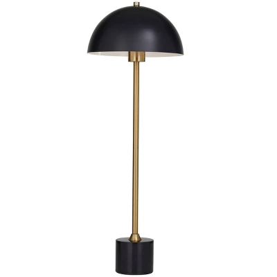 28" X 10" Metal Umbrella Style Desk Lamp With Marble Base - Olivia & May 12 28" X 10" Metal Umbrella Style Desk Lamp With Marble Base - Olivia & May - Image 10