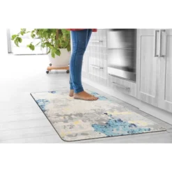 World Rug Gallery Transitional Abstract Anti Fatigue Standing Mat -Home Decor Shop GUEST 1760714f 03d7 4fef 94c1 d7aa7de2d35d