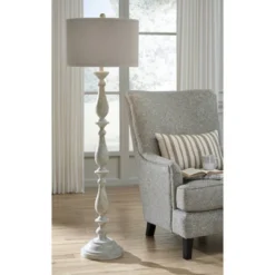 Bernadate Poly Floor Lamp Whitewash - Signature Design By Ashley