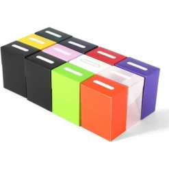 Okuna Outpost 12 Pack TCG For Trading Card Games, Multicolored Deck Boxes With 24 Dividers -Home Decor Shop GUEST 1a97aa59 ff1e 4ba5 9169 415887a088c5