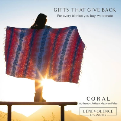 Benevolence LA Authentic Mexican Falsa Blanket 6 Benevolence LA Authentic Mexican Falsa Blanket - Image 4