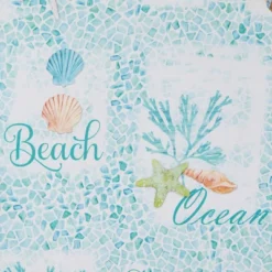 South Seas Shower Curtain Teal - Saturday Knight Ltd.
