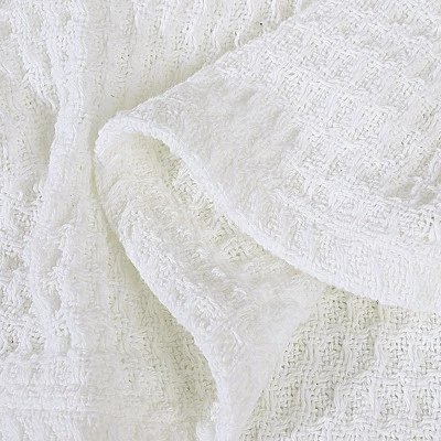 1 Pc Cotton Waffle Weave Comfortable Bed Blanket - PiccoCasa 9 1 Pc Cotton Waffle Weave Comfortable Bed Blanket - PiccoCasa - Image 7