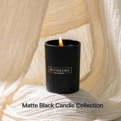 Benevolence LA Black Wax Scented Candle -Home Decor Shop GUEST 1c24dba0 1b05 4544 951c 04354c829308