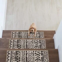 World Rug Gallery Bohemian Design Geometric Non-Slip Stair Treads -Home Decor Shop GUEST 1d3cf688 898f 4bdf a454 c7371449c418