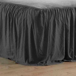 Sweet Home Collection | Microfiber Ruffled Bedspread & Sham Set