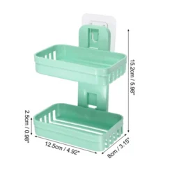 Unique Bargains Plastic Soap Dish Keep Soap Dry Soap Cleaning Storage Drill Free Soap Holder For Home Bathroom Kitchen 1 Pc -Home Decor Shop GUEST 1f16b629 66f7 4b11 82c7 9066852e2d1a