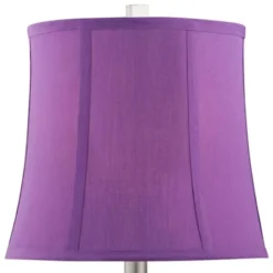 360 Lighting Bijoux Modern Table Lamp 25 1/2" High Multi Colored Stacked Gem Purple Shade For Bedroom Living Room Bedside Nightstand Office Family -Home Decor Shop GUEST 20452ada 104b 4546 b6f9 093e52b44cde