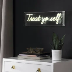 20" Treat Yo Self Contemporary Glam Acrylic Box Pendant (Includes LED Light Bulb) Neon Yellow - JONATHAN Y 7 20" Treat Yo Self Contemporary Glam Acrylic Box Pendant (Includes LED Light Bulb) Neon Yellow - JONATHAN Y -Home Decor Shop GUEST 217aff0a 3410 4d95 891b 1a085cfd3490