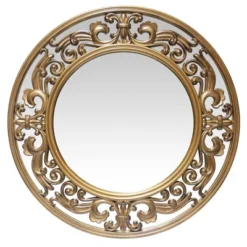 23.5" Victoria Round Wall Mirror - Infinity Instruments 14 23.5" Victoria Round Wall Mirror - Infinity Instruments -Home Decor Shop GUEST 218739fe f533 4a1e 9cd5 21e991fcef60