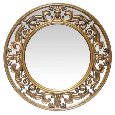 23.5" Victoria Round Wall Mirror - Infinity Instruments 8 23.5" Victoria Round Wall Mirror - Infinity Instruments - Image 6