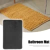 Unique Bargains Solid Color Pattern Bathroom Rugs Polyester Bath Mat Machine Washable Black 90x60cm 2 Unique Bargains Solid Color Pattern Bathroom Rugs Polyester Bath Mat Machine Washable Black 90x60cm -Home Decor Shop GUEST 224bf2c9 bca4 4592 9491 8fdbe7dbd015