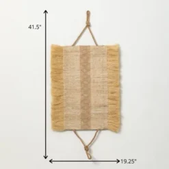 Sullivans Rattan Woven Fiber Wall Decor 41.5"H Brown -Home Decor Shop GUEST 22c33901 7235 4cf5 9aa7 241f94b4a65f