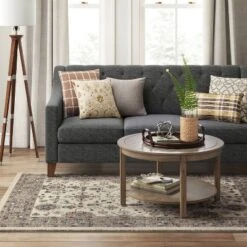 Jewel Boarder Persian Woven Rug Brown - Threshold™ -Home Decor Shop GUEST 2471427a 24e3 4d84 a7bf d787bb80301f