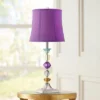 360 Lighting Bijoux Modern Table Lamp 25 1/2" High Multi Colored Stacked Gem Purple Shade For Bedroom Living Room Bedside Nightstand Office Family 2 360 Lighting Bijoux Modern Table Lamp 25 1/2" High Multi Colored Stacked Gem Purple Shade For Bedroom Living Room Bedside Nightstand Office Family -Home Decor Shop GUEST 24abd27f 76ca 4b54 992b b716a4839826
